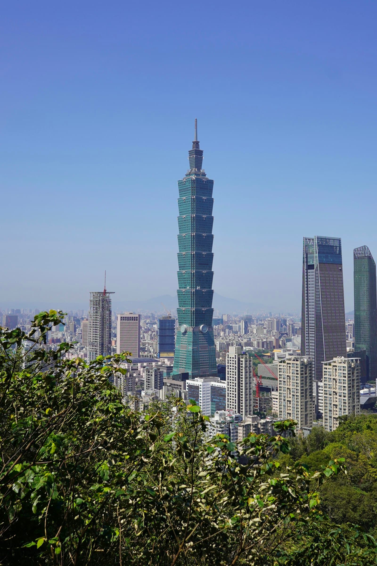 Taipei city skyline