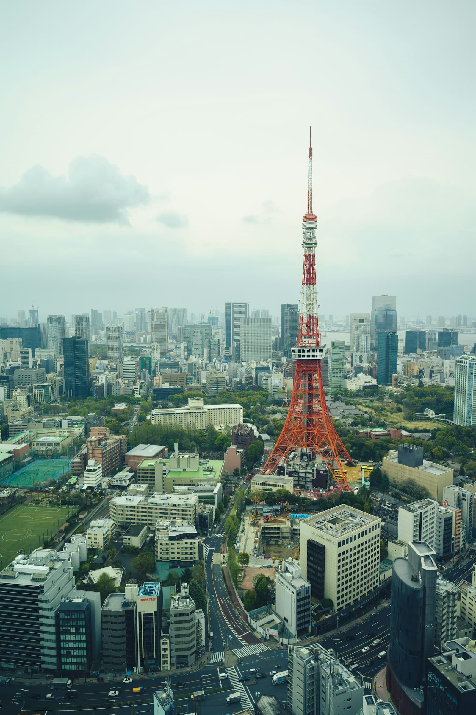 Tokyo city skyline
